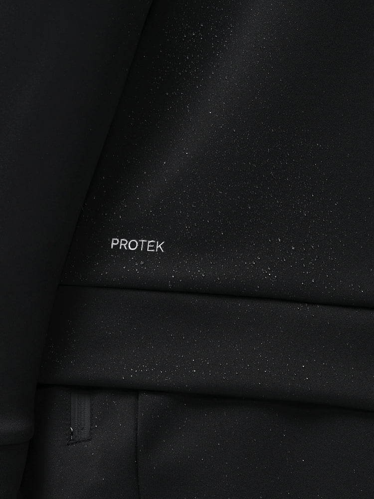 Herren Flex Langärmelige Hybridjacke - Schwarz