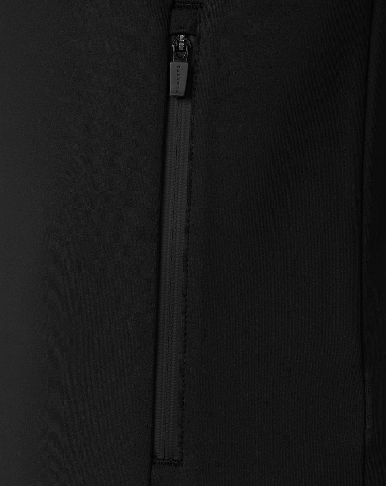 Flex Reißverschluss Hoodie - Schwarz