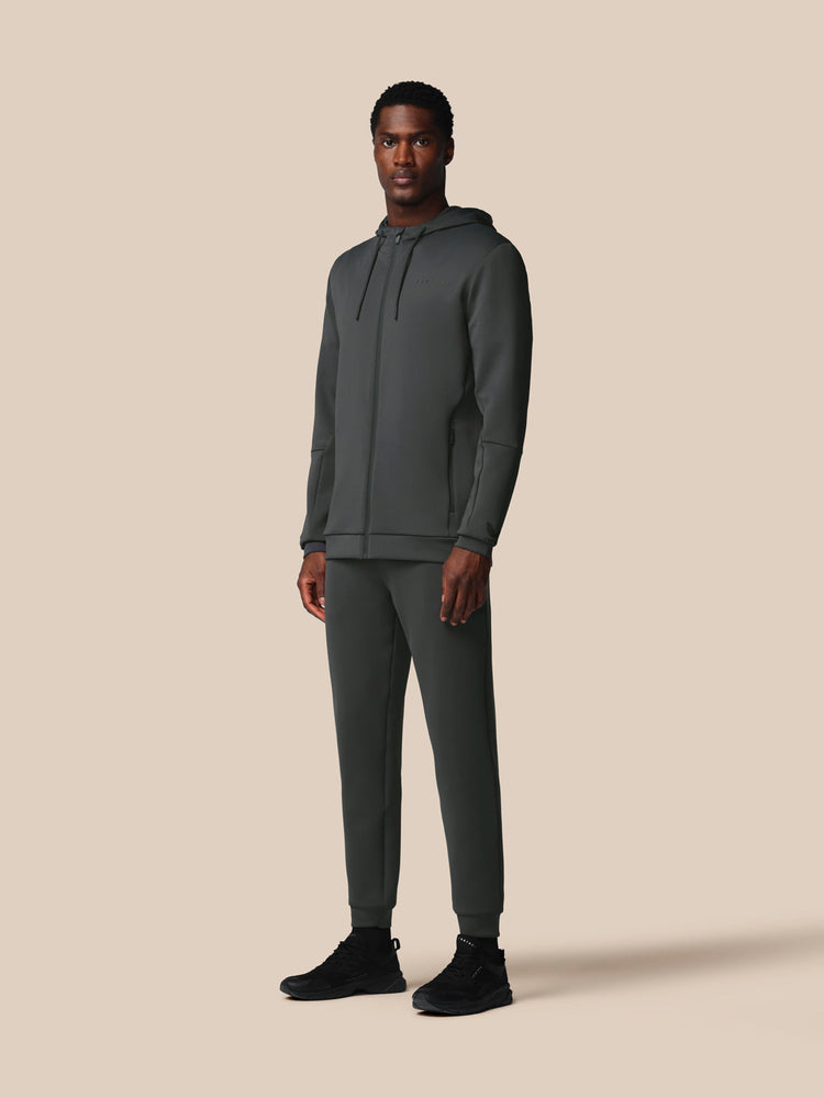 Flex Reißverschluss Hoodie - Gunmetal