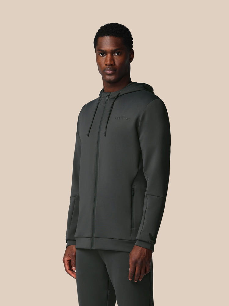 Flex Reißverschluss Hoodie - Gunmetal