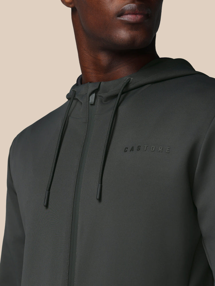 Flex Reißverschluss Hoodie - Gunmetal
