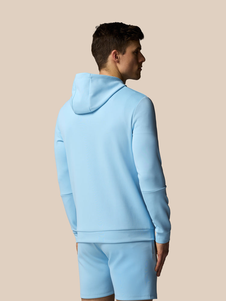 Herren Flex Langärmeliger Hoodie - Himmelblau