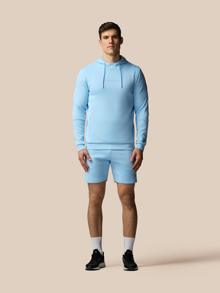 Herren Flex Langärmeliger Hoodie - Himmelblau