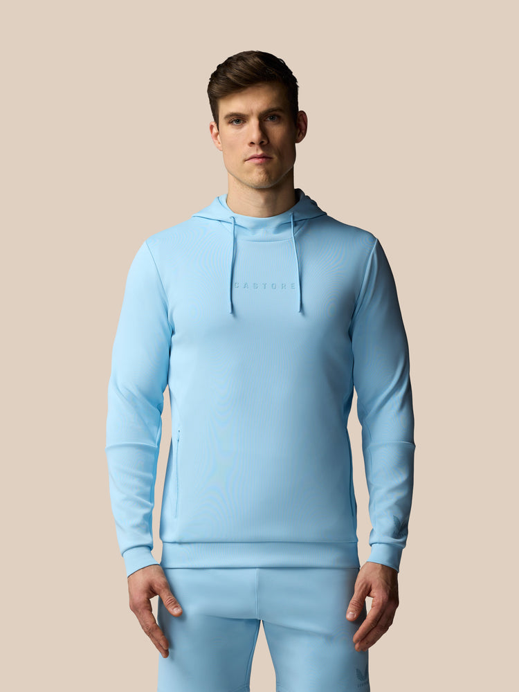 Herren Flex Langärmeliger Hoodie - Himmelblau