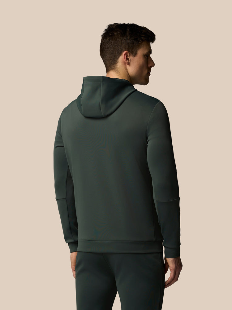 Herren Flex Langärmeliger Hoodie - Dunkelgrün