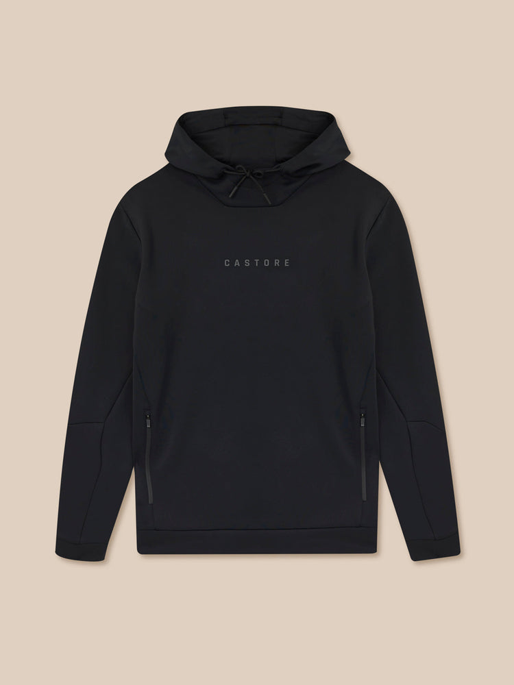 Herren Flex Langärmeliger Hoodie - Schwarz