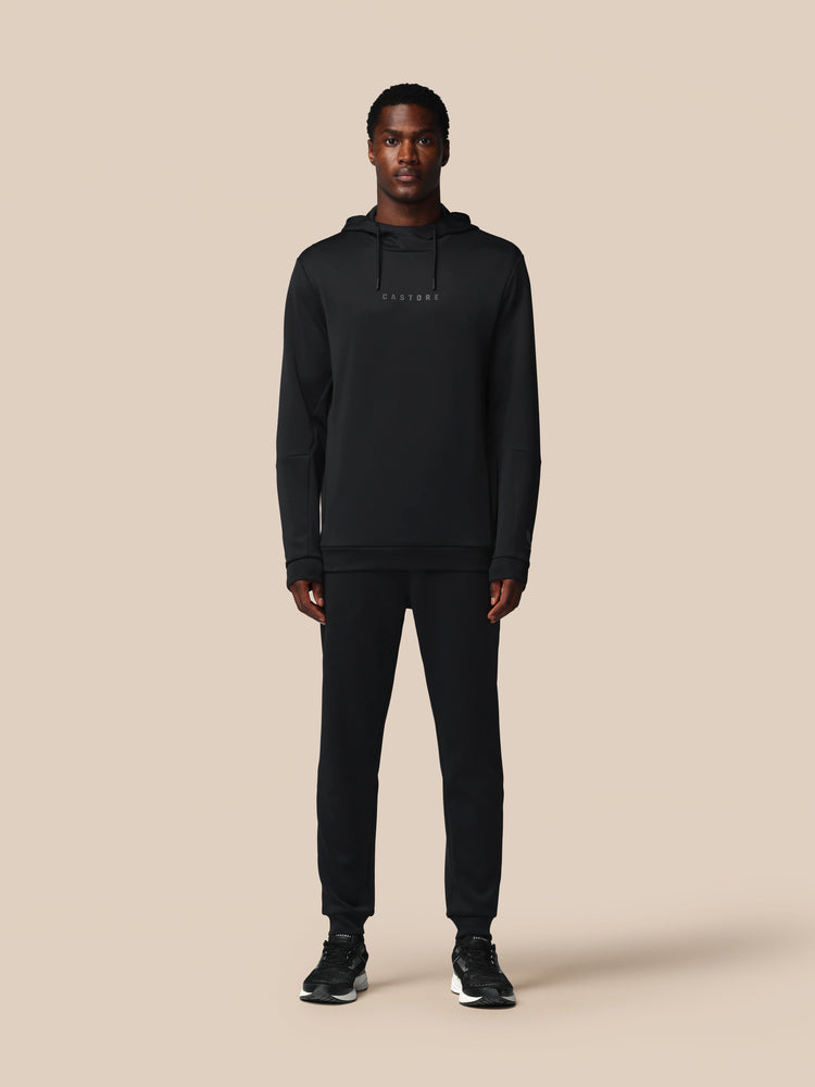 Herren Flex Langärmeliger Hoodie - Schwarz