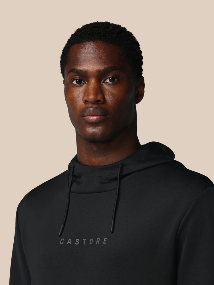 Herren Flex Langärmeliger Hoodie - Schwarz