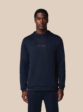 Herren Flex Langärmeliger Hoodie - Marineblau