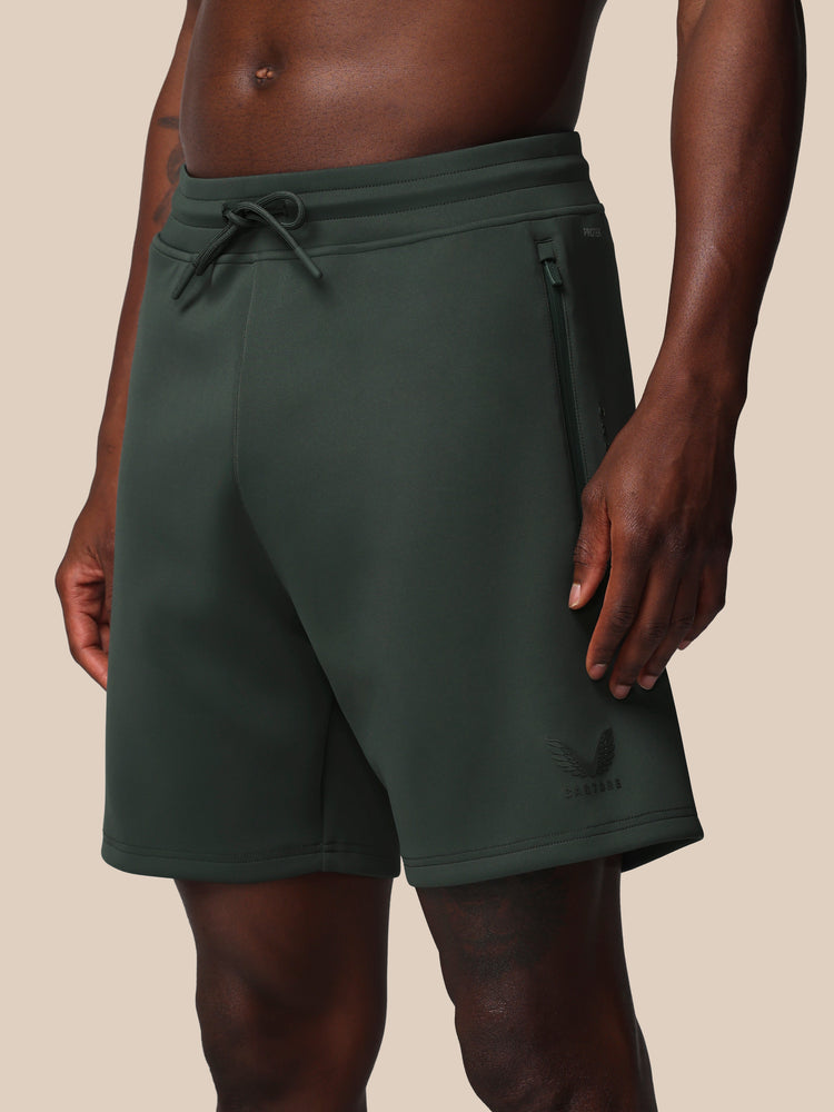 Herren Flex Shorts - Dunkelgrün