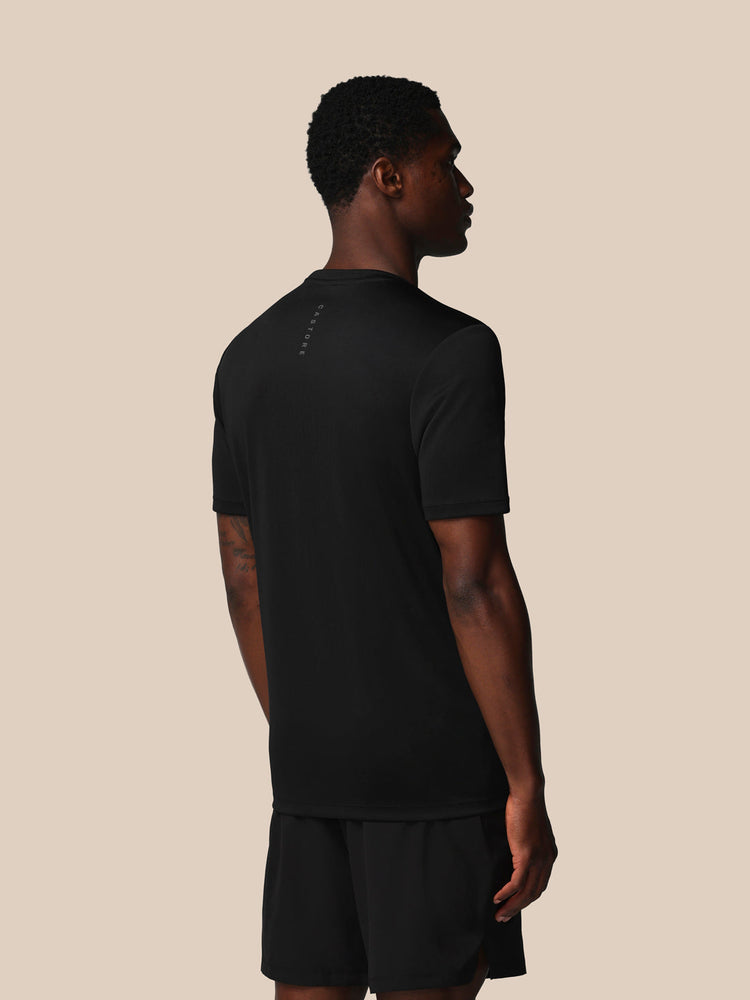 Herren Adapt Kurzarm T-Shirt - Schwarz
