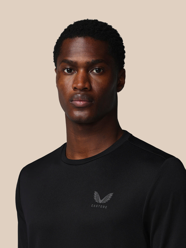 Herren Adapt Kurzarm T-Shirt - Schwarz