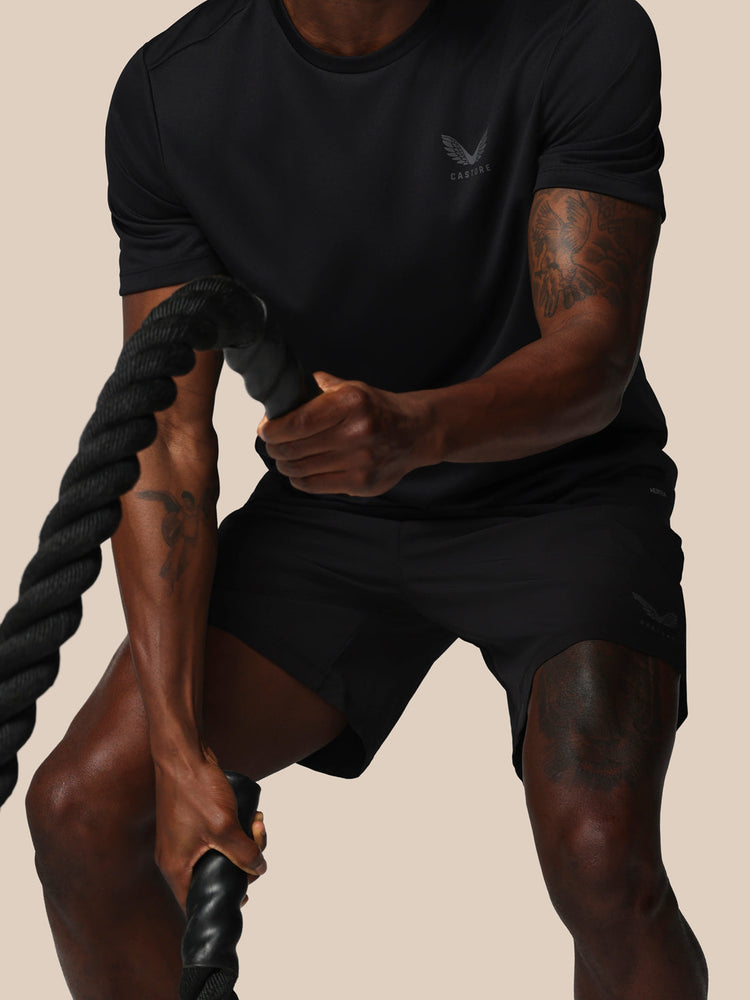 Herren Adapt Kurzarm T-Shirt - Schwarz