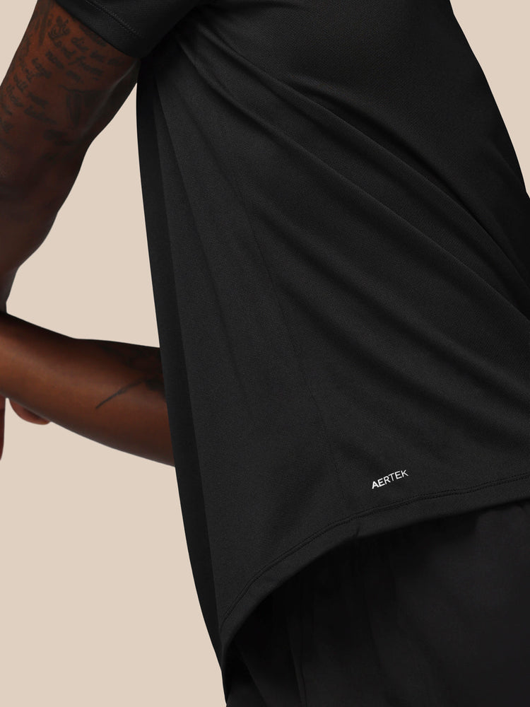 Herren Adapt Kurzarm T-Shirt - Schwarz