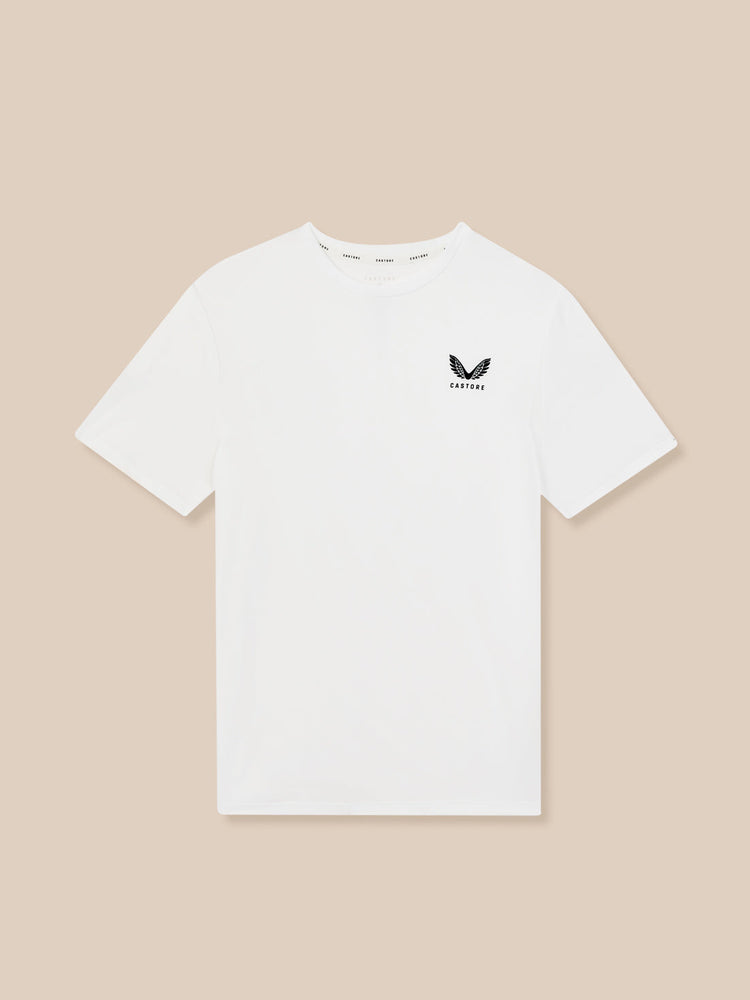 Herren Adapt Kurzarm T-Shirt - Weiß