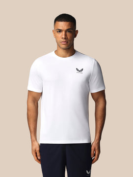 Herren Adapt Kurzarm T-Shirt - Weiß