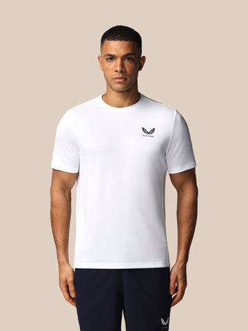 Herren Adapt Kurzarm T-Shirt - Weiß