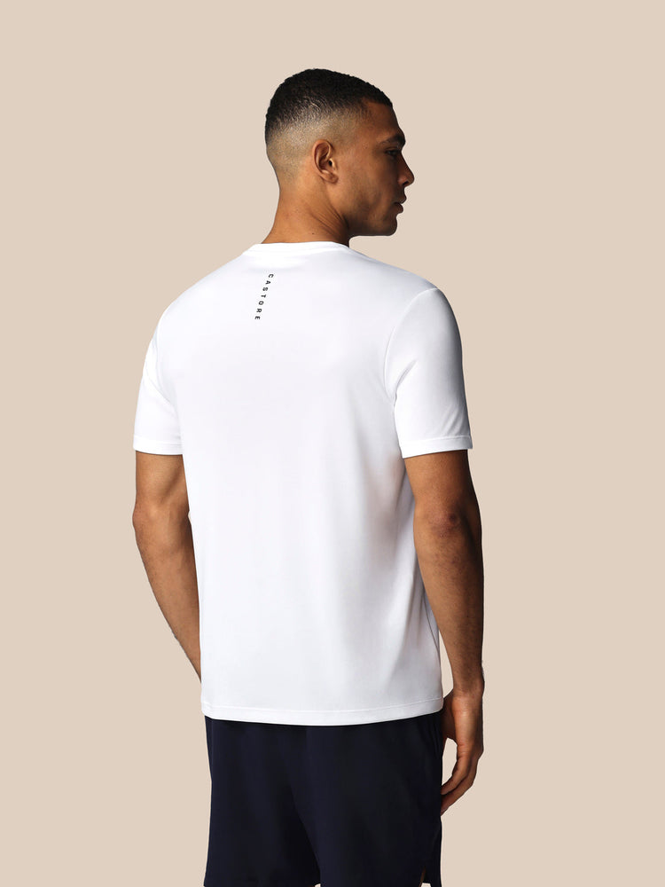 Herren Adapt Kurzarm T-Shirt - Weiß