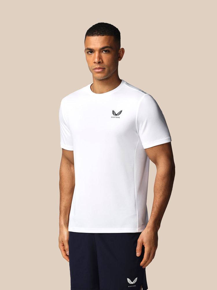 Herren Adapt Kurzarm T-Shirt - Weiß