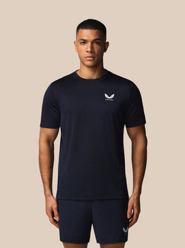 Herren Adapt Kurzarm T-Shirt - Marineblau