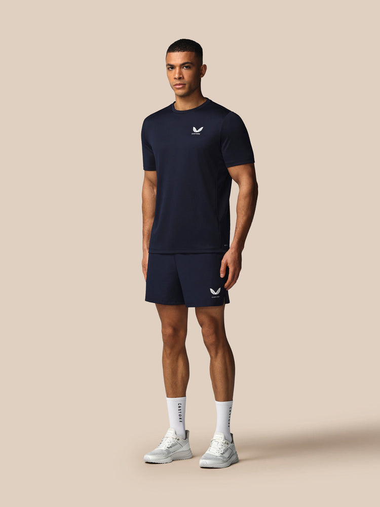 Herren Adapt Kurzarm T-Shirt - Marineblau