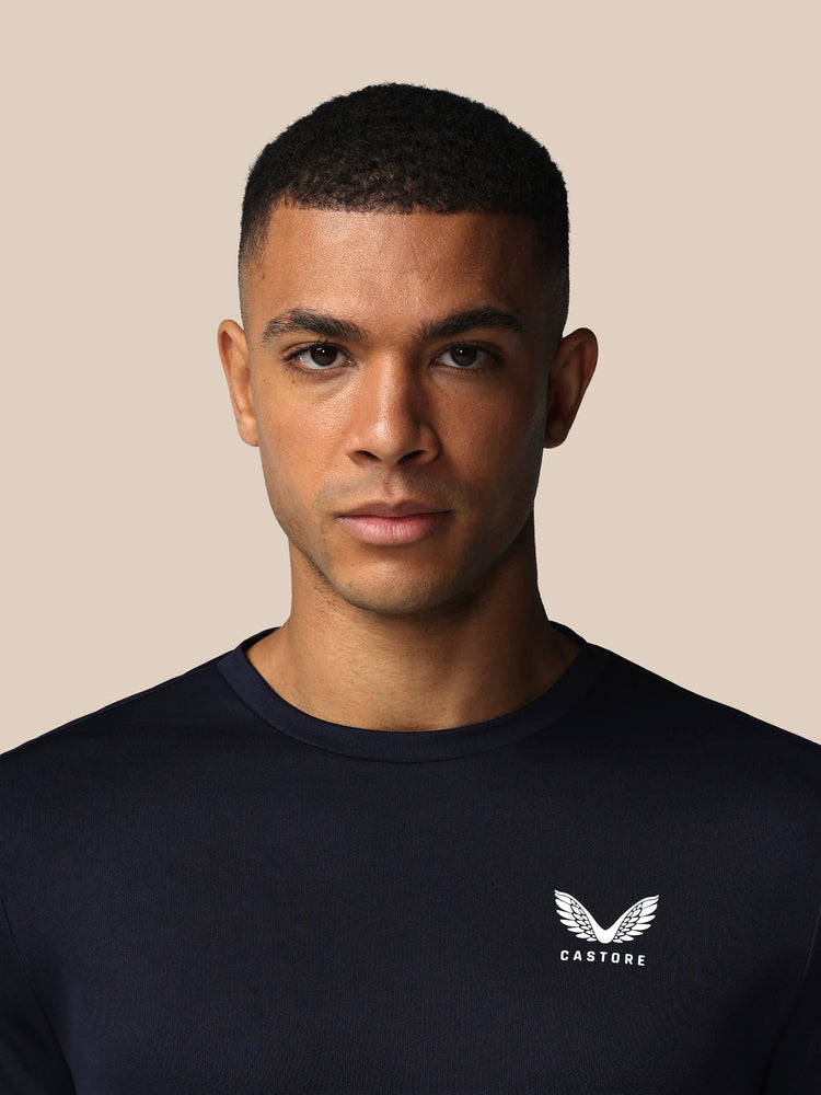 Herren Adapt Kurzarm T-Shirt - Marineblau