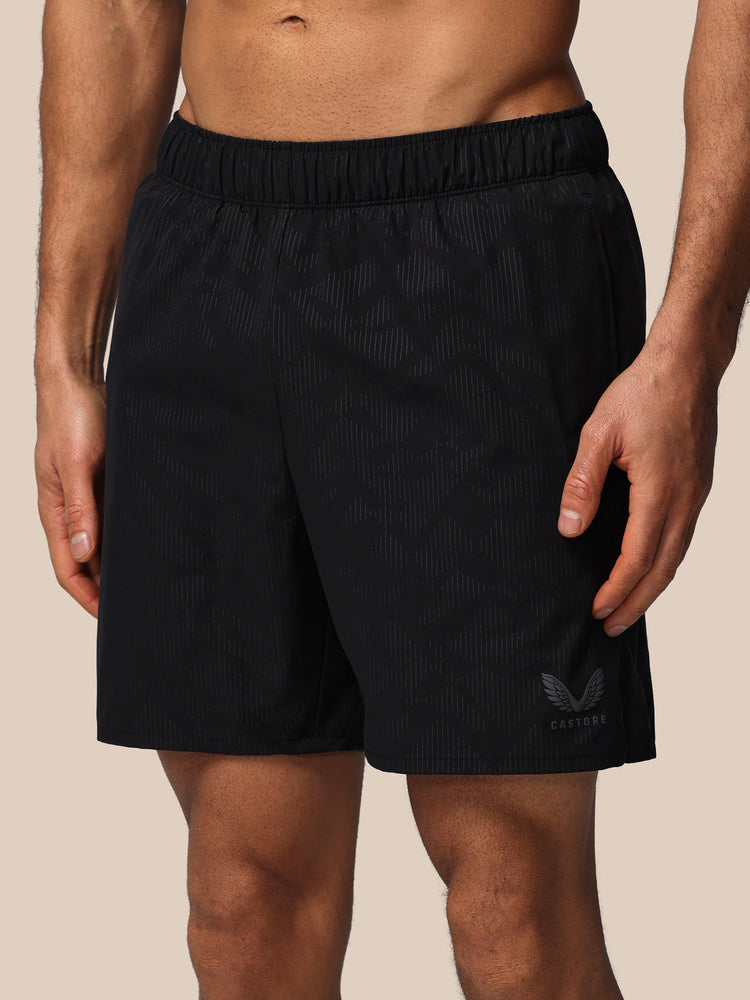 Herren Adapt 6' Badehose - Schwarz