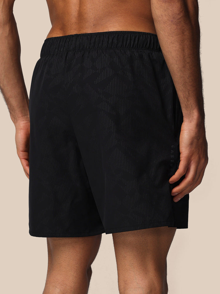Herren Adapt 6' Badehose - Schwarz