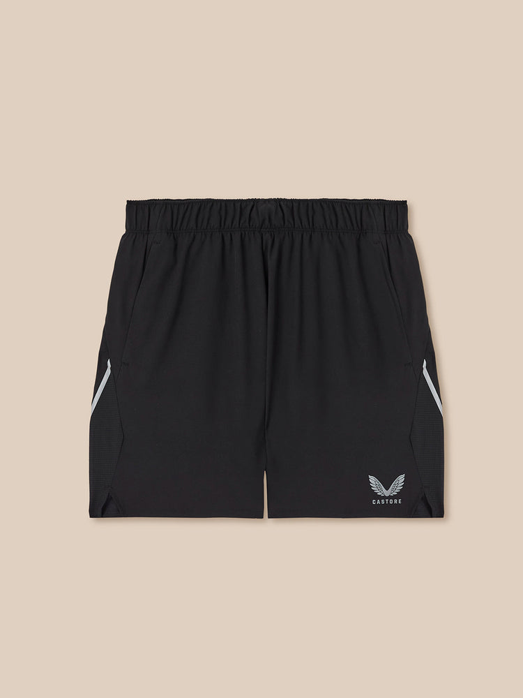 Herren Apex 6" Shorts mit Innenhose - Schwarz