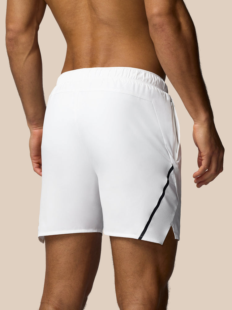 Herren Apex 6" Shorts mit Innenhose - Weiß