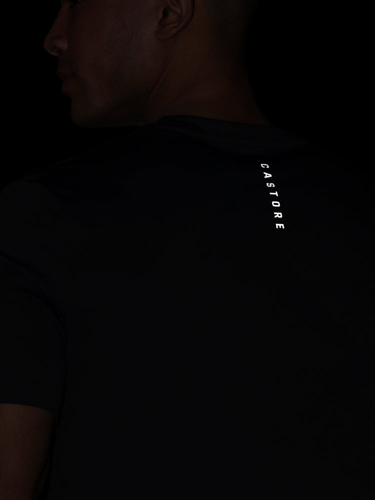 Herren Apex Engineered Kurzarm T-Shirt - Schwarz