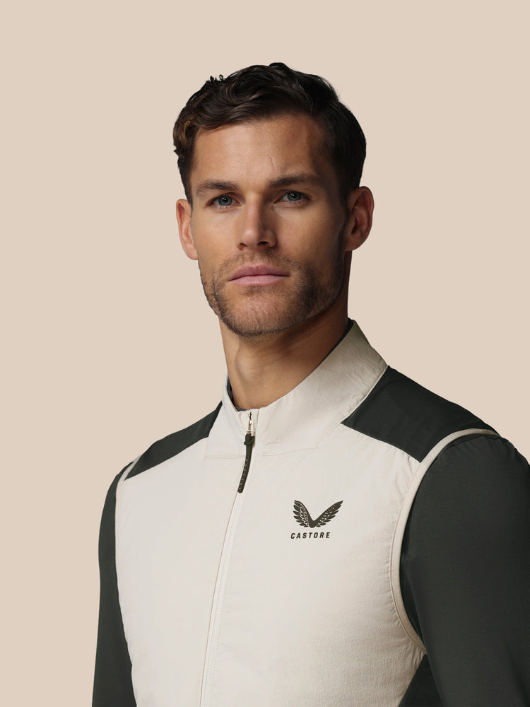 Herren Golf LVS Hybrid Gilet - Windchime