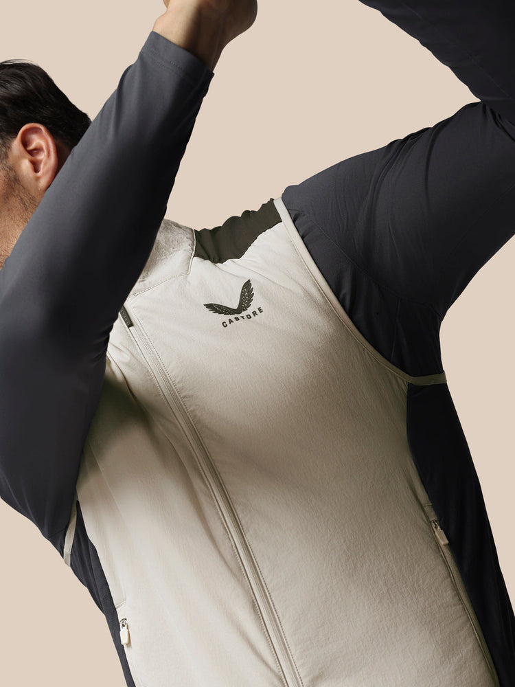 Herren Golf LVS Hybrid Gilet - Windchime