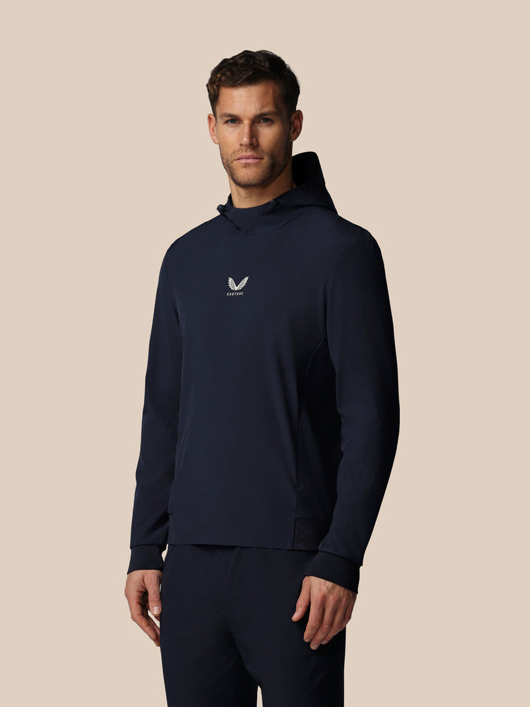 Herren Golf Performance Hoodie - Marineblau