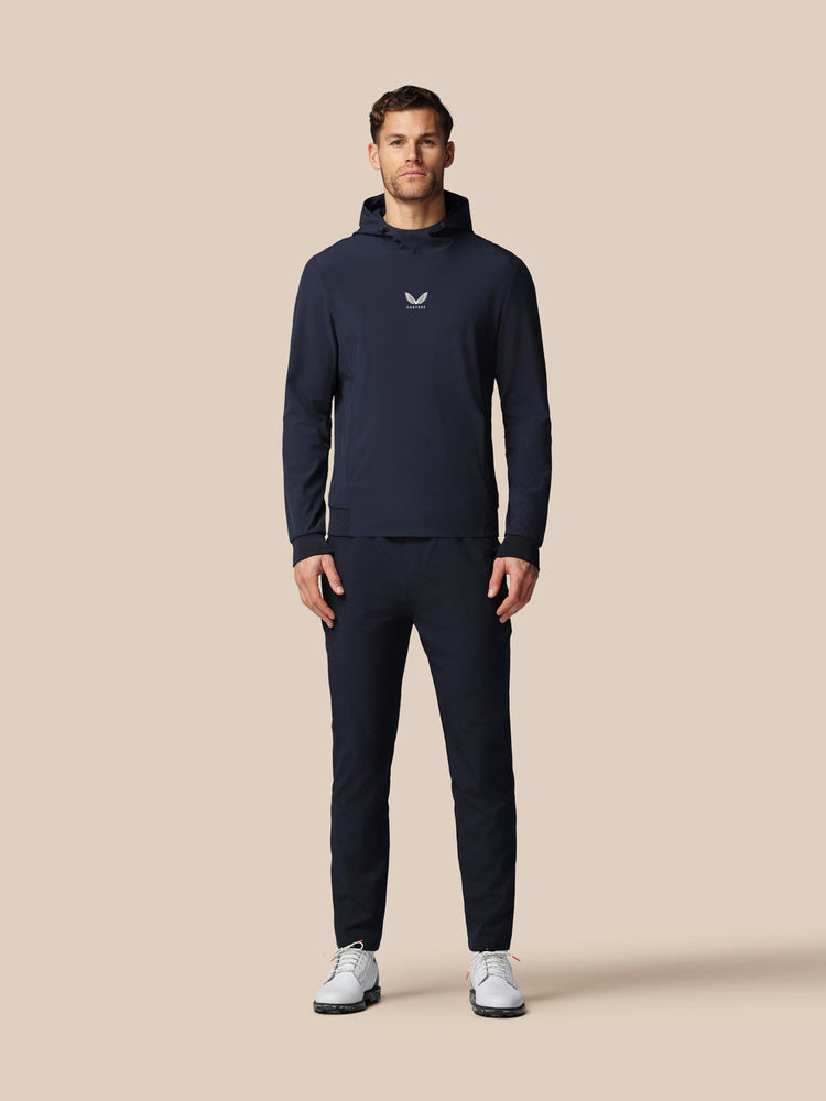 Herren Golf Performance Hoodie - Marineblau