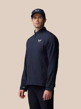 Herren Golf LVS Gewebte Jacke - Marineblau