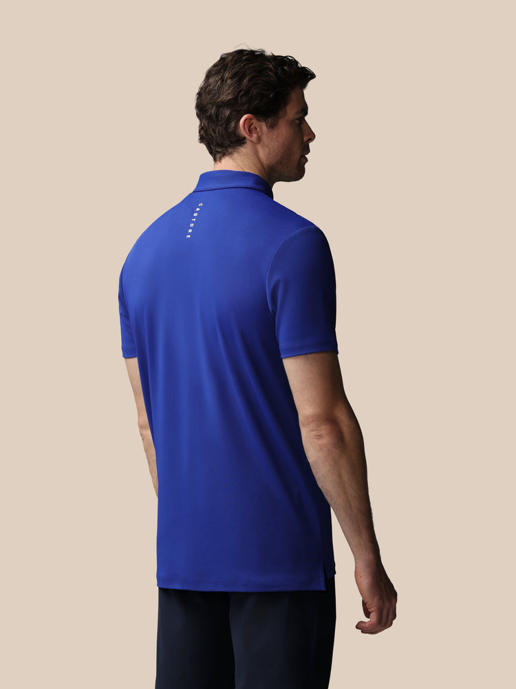 Herren Golf Essential Kurzarm Polo - Blau