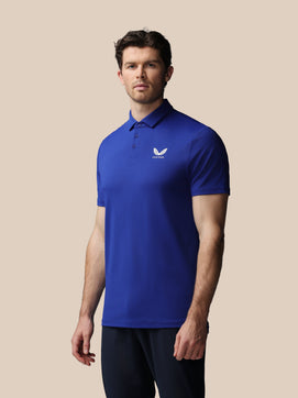 Herren Golf Essential Kurzarm Polo - Blau