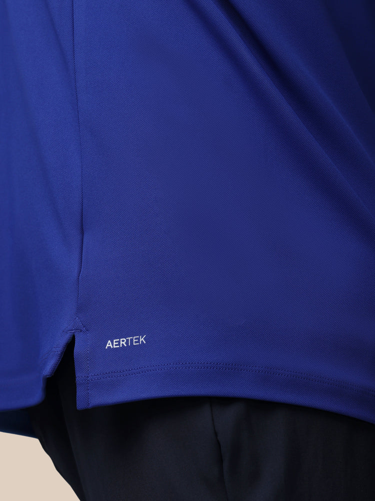 Herren Golf Essential Kurzarm Polo - Blau