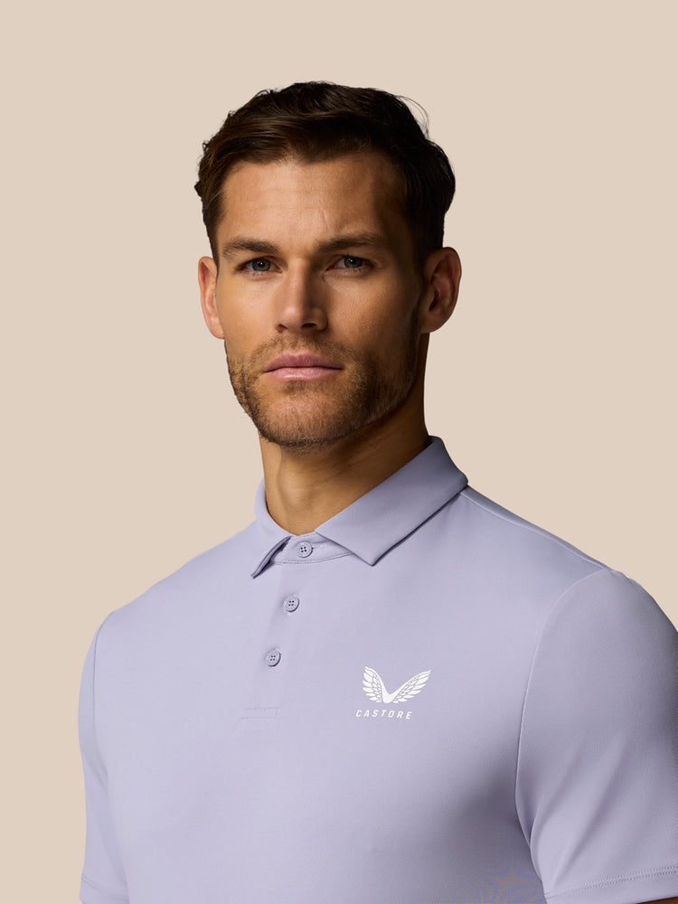 Herren Golf Essential Kurzarm Polo - Lavendel