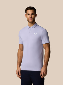 Herren Golf Essential Kurzarm Polo - Lavendel