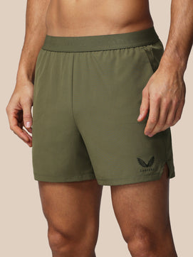 Herren Adapt Training 5'' Shorts - Ivy Grün