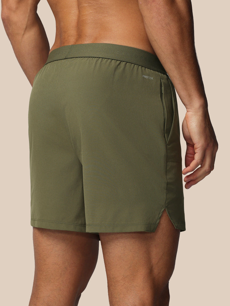 Herren Adapt Training 5'' Shorts - Ivy Grün