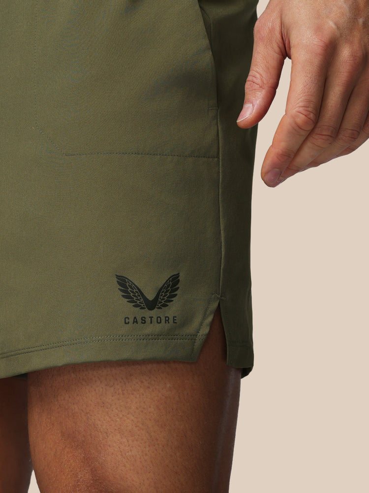 Herren Adapt Training 5'' Shorts - Ivy Grün