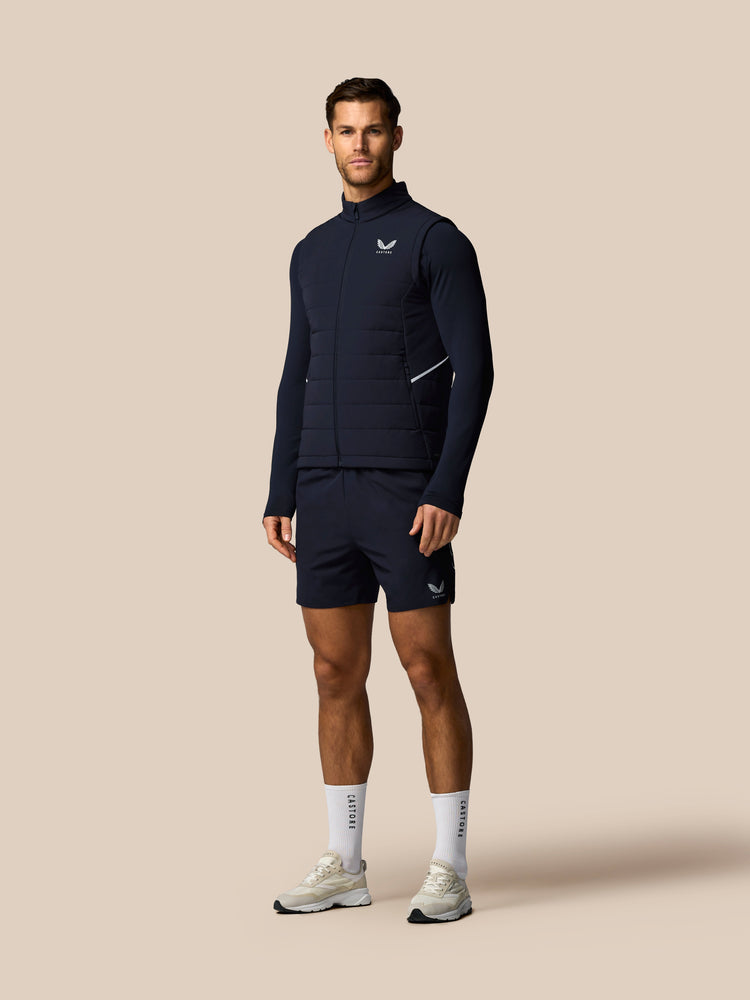 Herren Apex Training Gilet - Marineblau