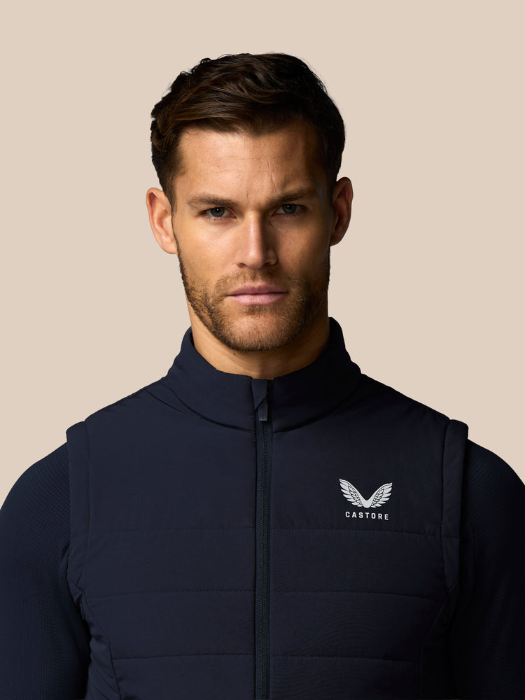 Herren Apex Training Gilet - Marineblau