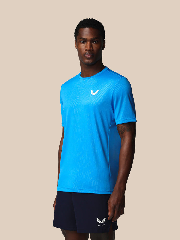 Adapt All-Over Print T-Shirt - Blau