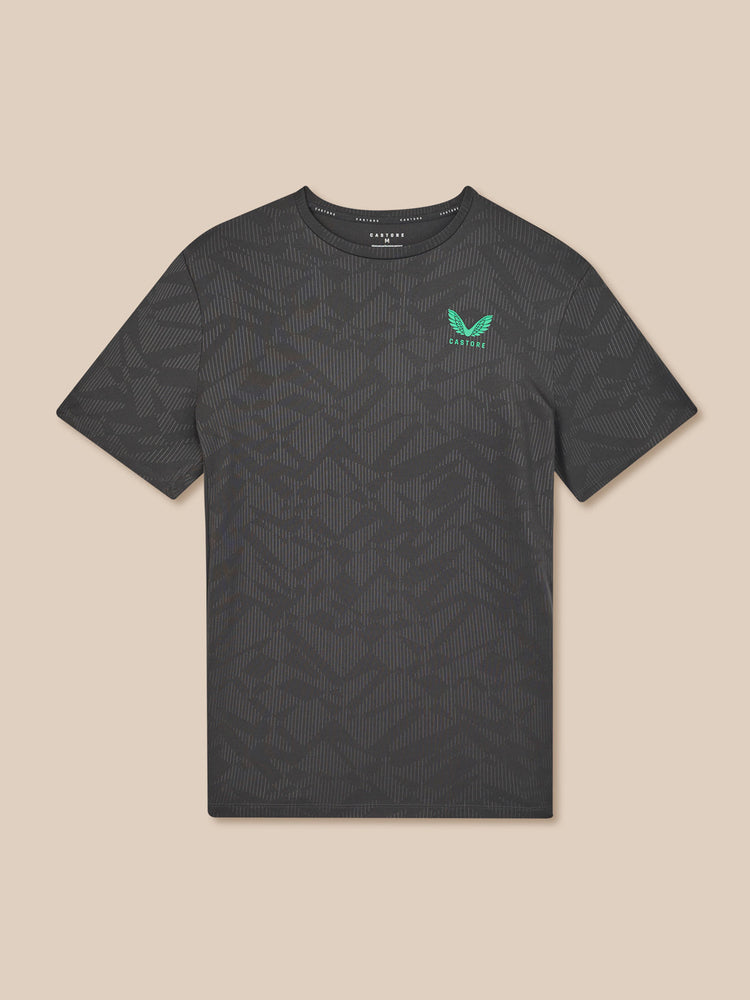 Adapt All-Over Print T-Shirt - Gunmetal
