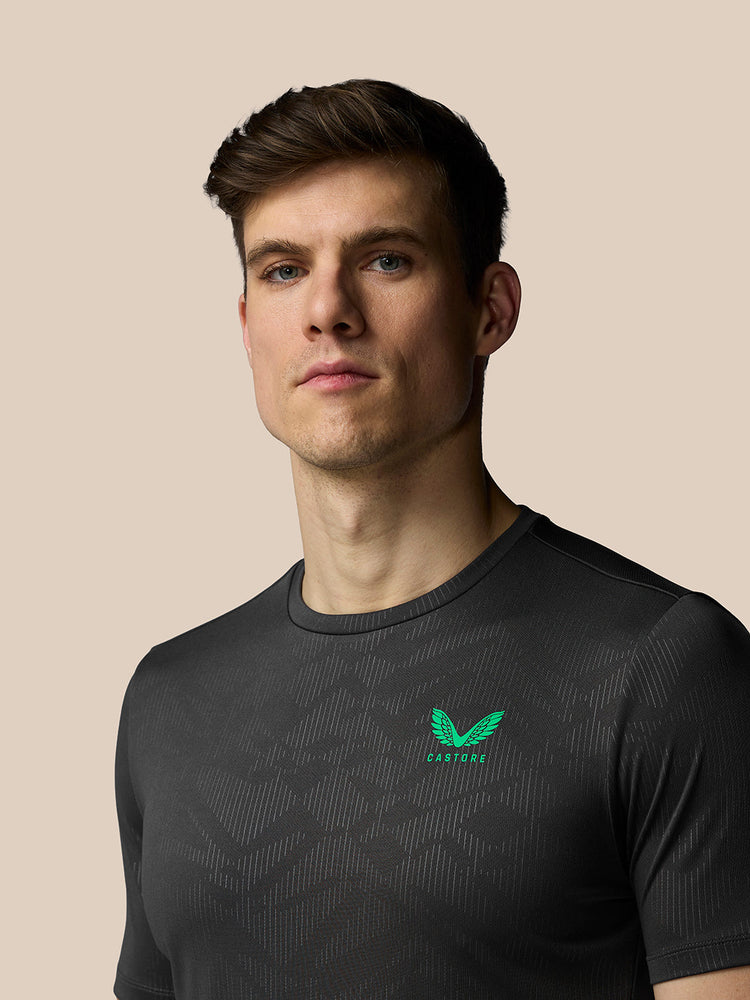 Adapt All-Over Print T-Shirt - Gunmetal