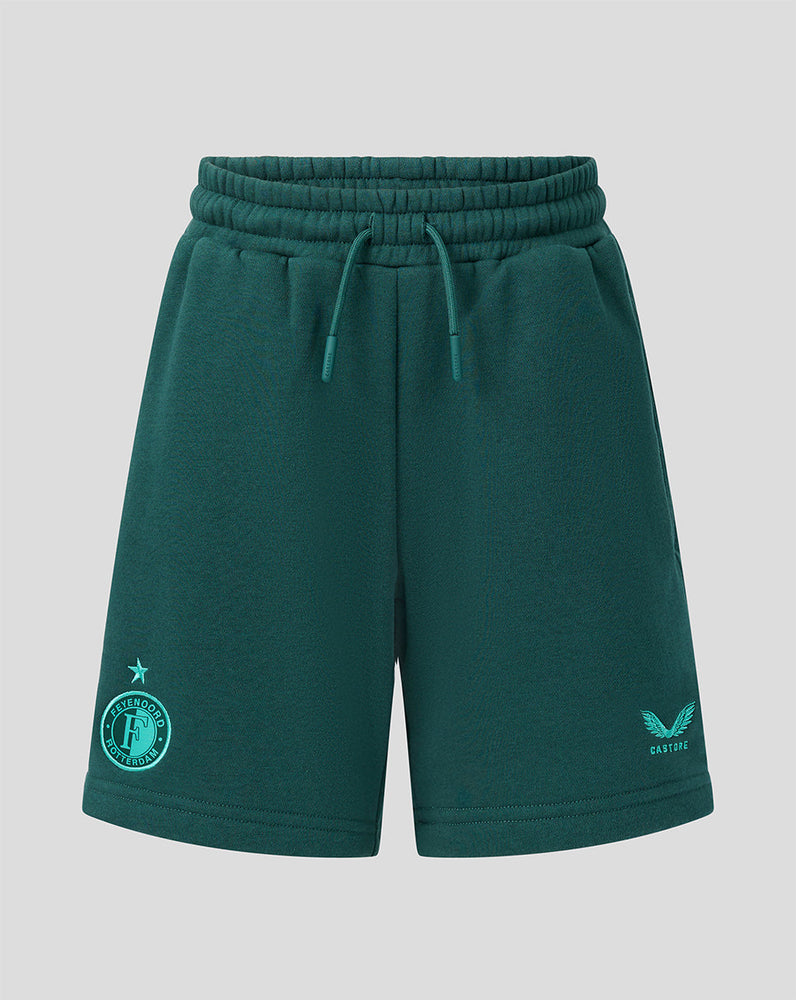 Feyenoord Travel 2026-2027 Short - Junior - Grün